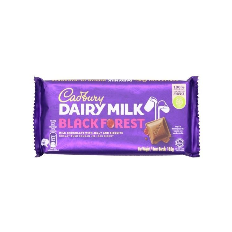 Cadbury Dairy Milk Black Forest 160G