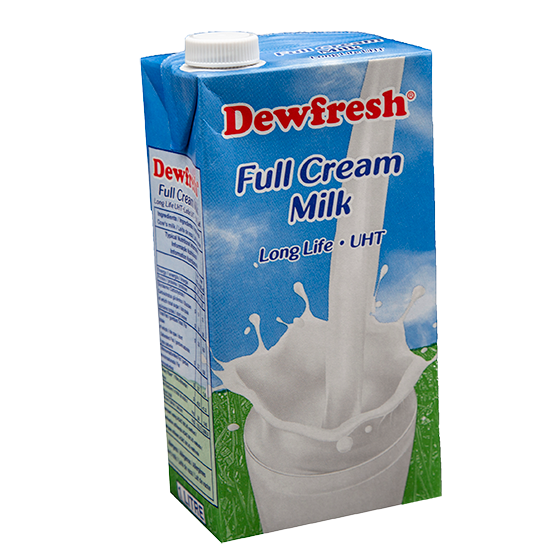 Dewfresh Full Cream Milk 1L
