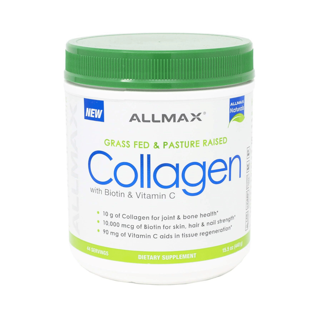 ALLMAX COLLAGEN W/BIOTIN + VITAMIN C 44 SERVIDAS