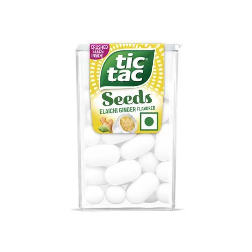 Tic Tac Seeds Elaichi & Ginger Flavoured 7.2G