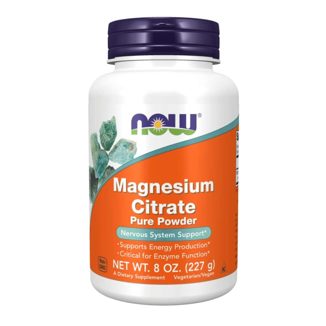 NOW FOODS MAGNESIUM CITRATE 8OZ