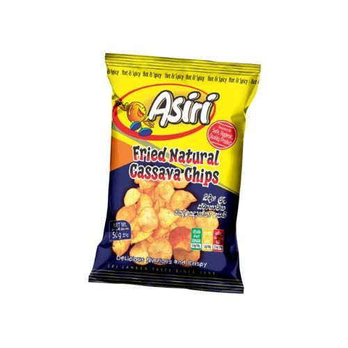 Asiri Fried Natural Cassava Chips 50G