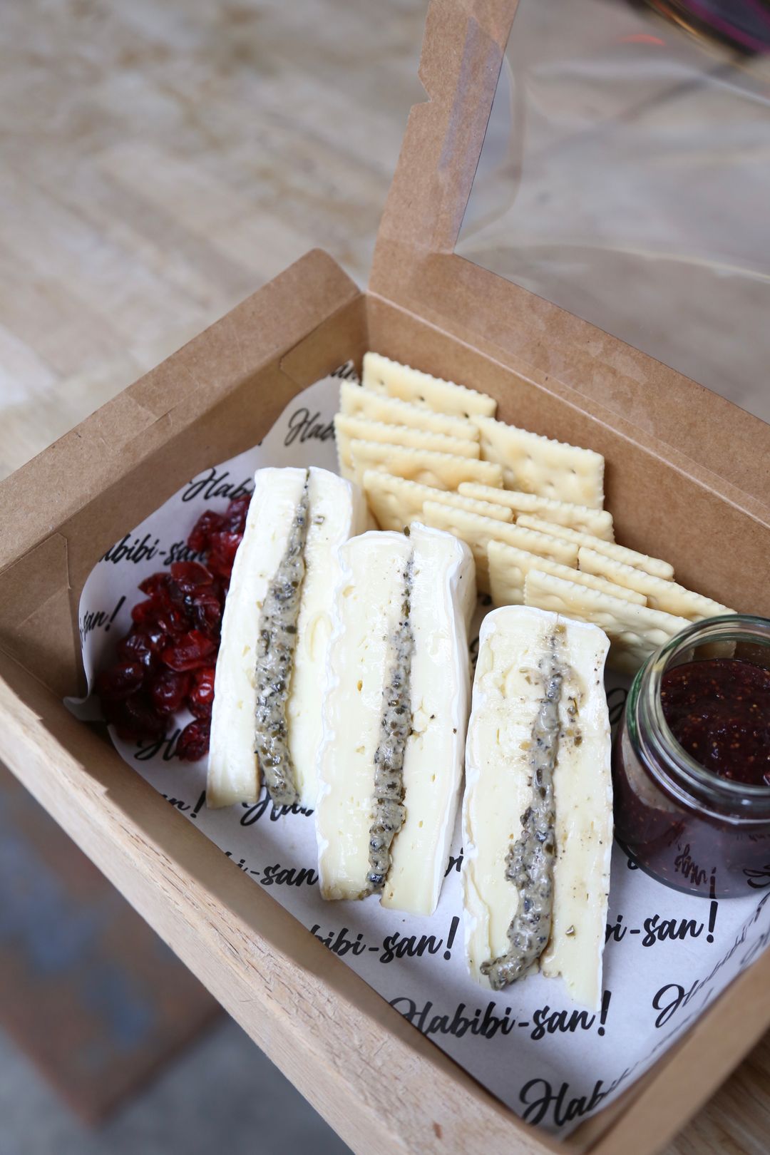 Truffle brie box 