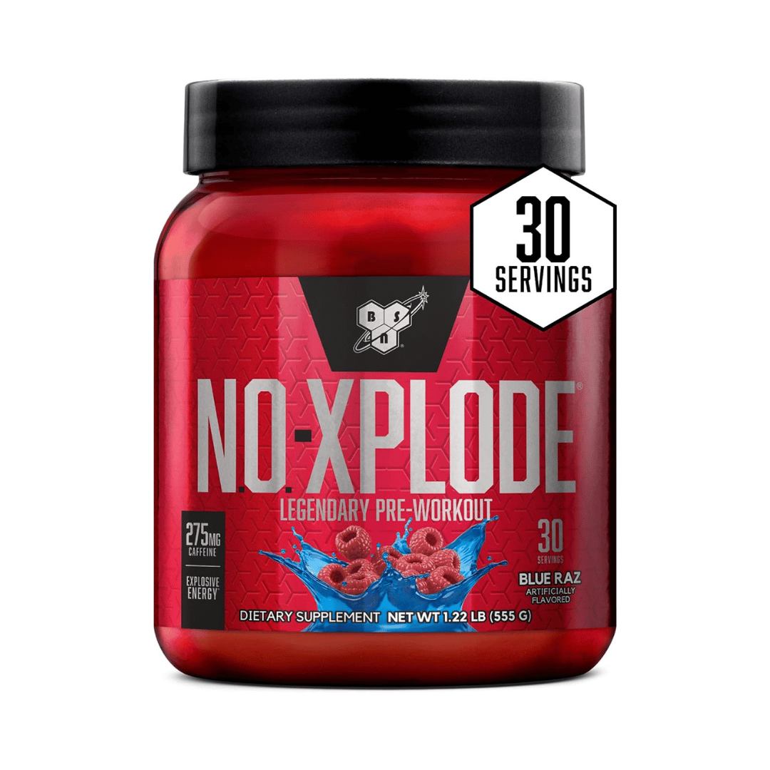 BSN NO-XPLODE 30 SERV BLUE RASPBERRY