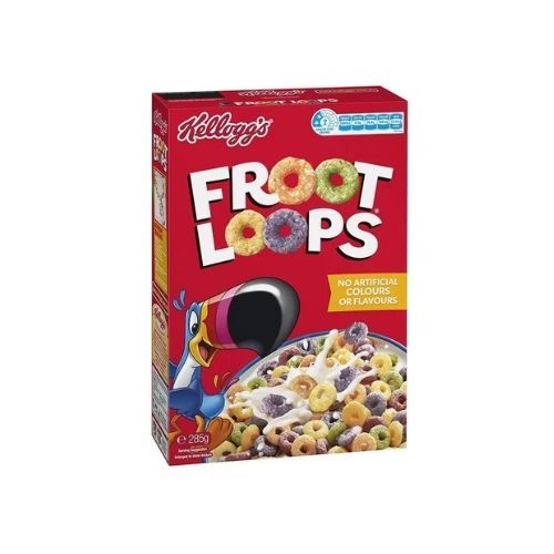 Kelloggs Fruit Loops 285G