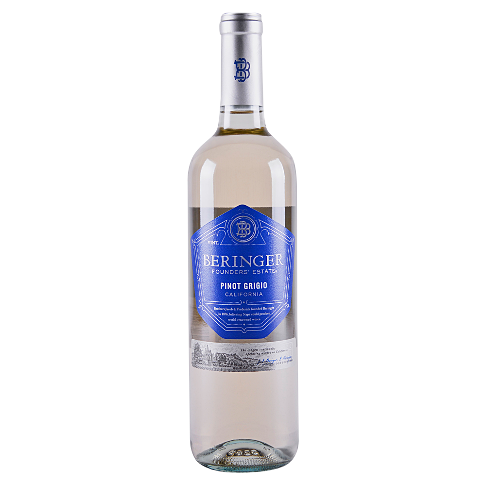 ( 89819113774 ) - BERINGER FOUNDERS' ESTATE PINOT GRIGIO 12/750ML