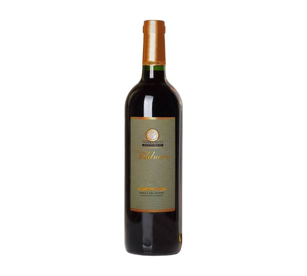 ( 8424718143118 ) - VINO VALDUERO TIERRA ALTA EN 2 MADERAS CRZ 12/750ML