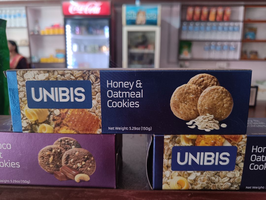 Unibis Honey and Oatmeal Cookies