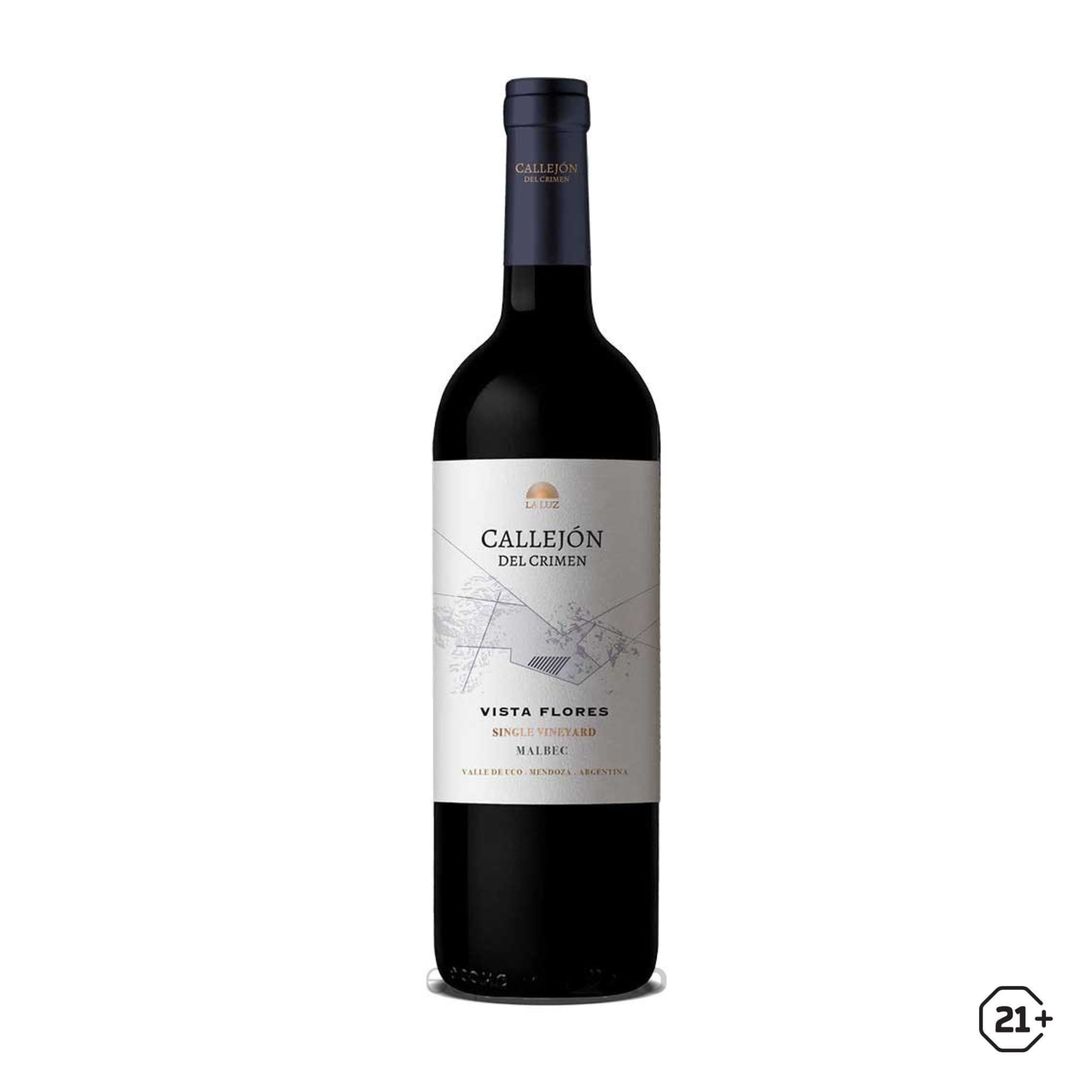 ( 7798287390589 ) - VINO TINTO CALLEJON DEL CRIMEN FLORES MALBEC 6/750ML