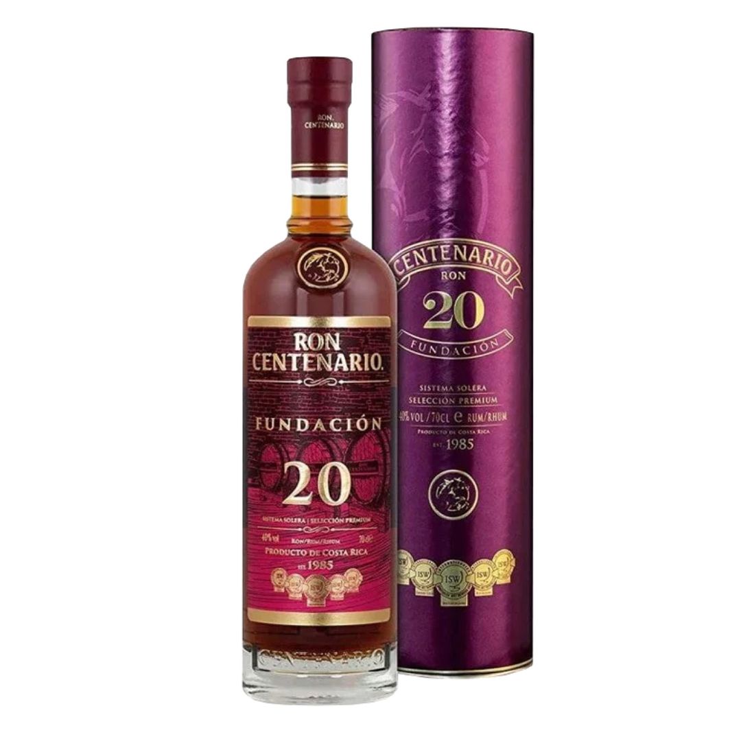 ( 7441001174162 ) - RON CENTENARIO 20 6/750ML