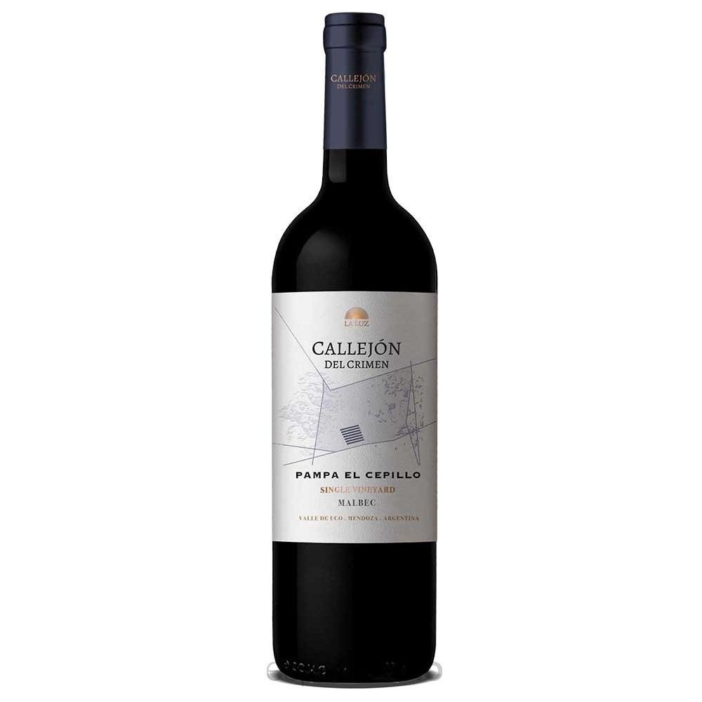 ( 7798287390466 ) - VINO TINTO CALLEJON DEL CRIMEN PAMPA EL CEPILLO MALBEC 6/750