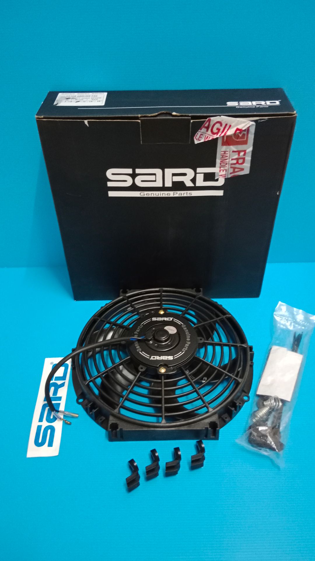 sard radiator fan 10ich blsck