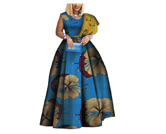 African Wax Dress