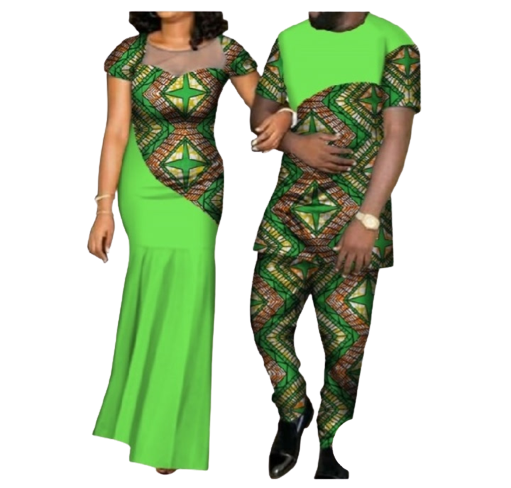 African Couple Clothing 