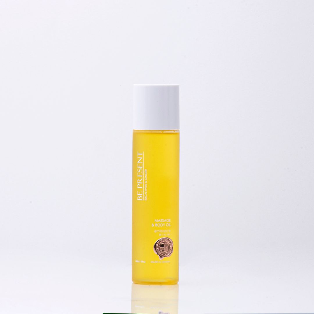 BE PRESENT - Saffron & Ginger - CLASSIC BODY & MASSAGE OIL - 150ml