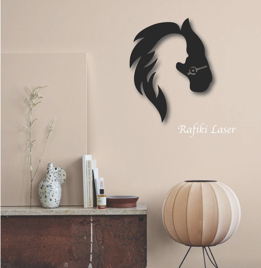 Horse and Her Metal Wall Art Decor