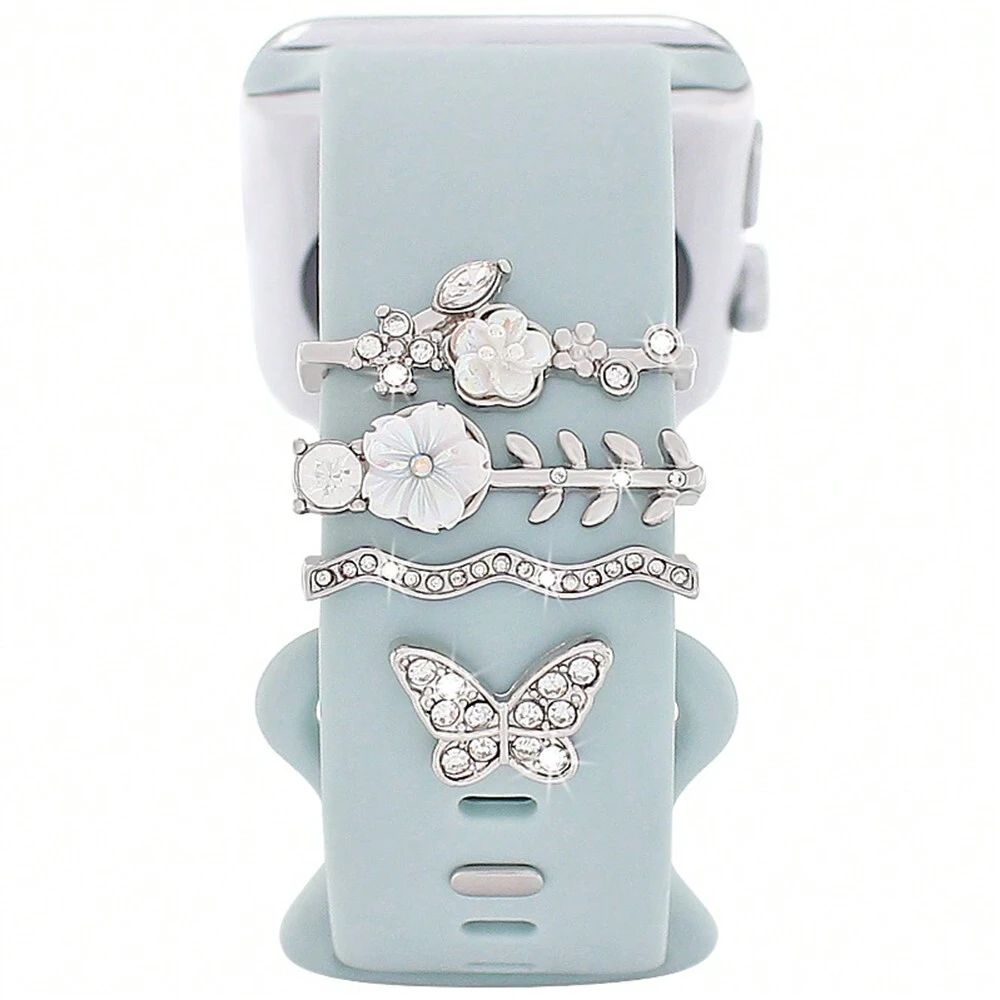 4pcs Watch Band Charm