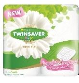 Twinsaver 2 Ply Toilet Paper Classic