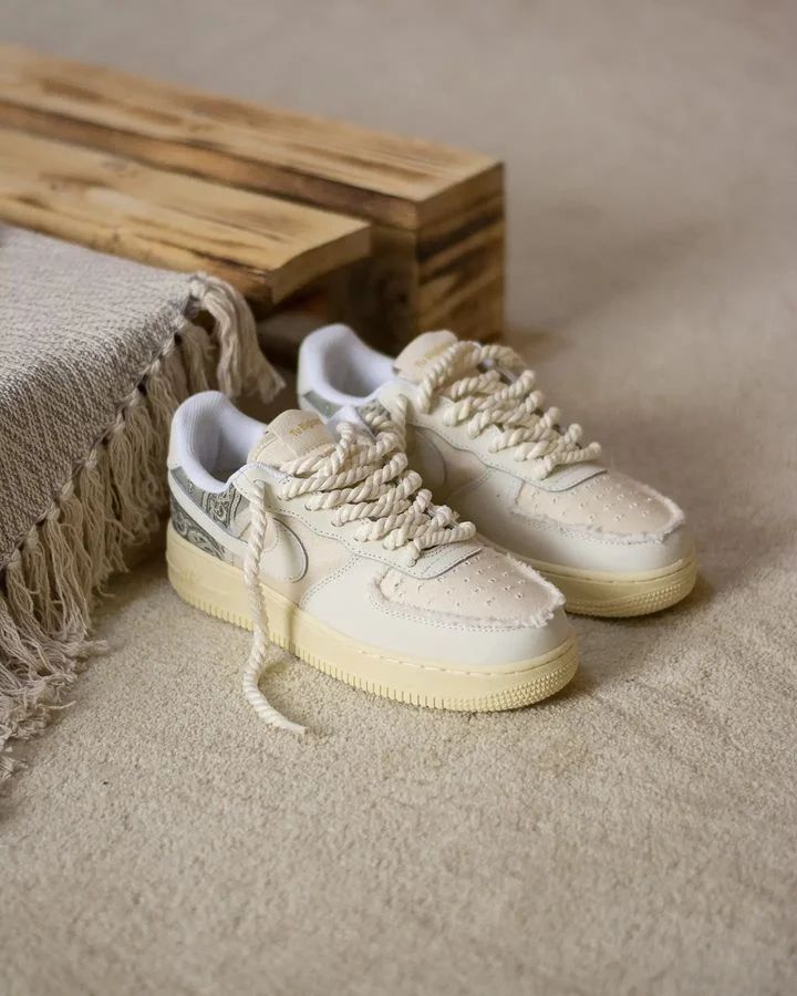 Air Force 1s "Paisley Canvas,"