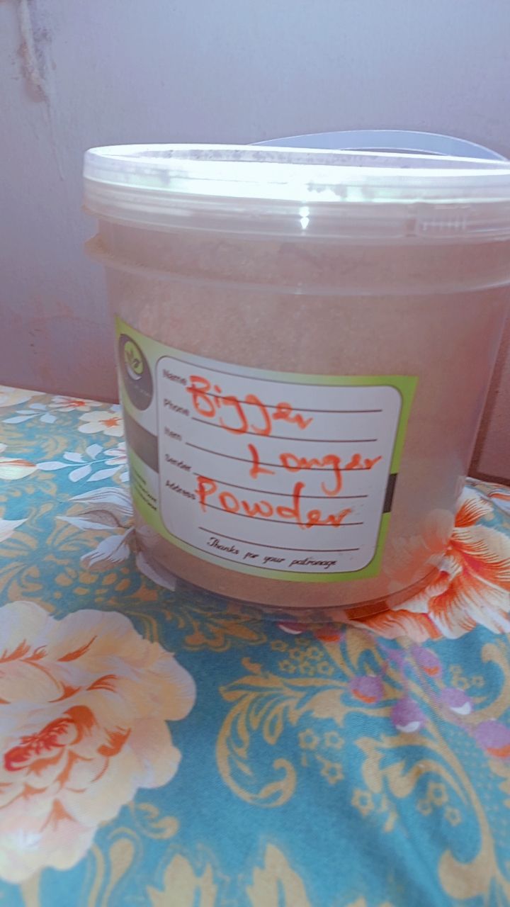 Bigger longer powder (Manpower)