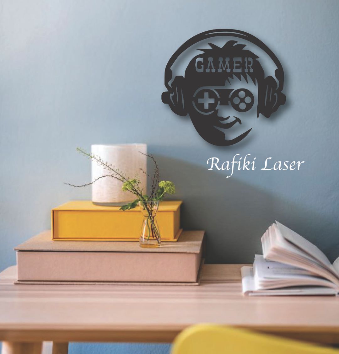 Gamer Metal Wall Art Decor