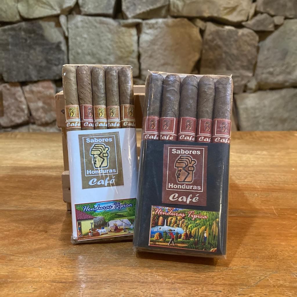 Puros Cigarrillo Café  L245.00/10 Pack 