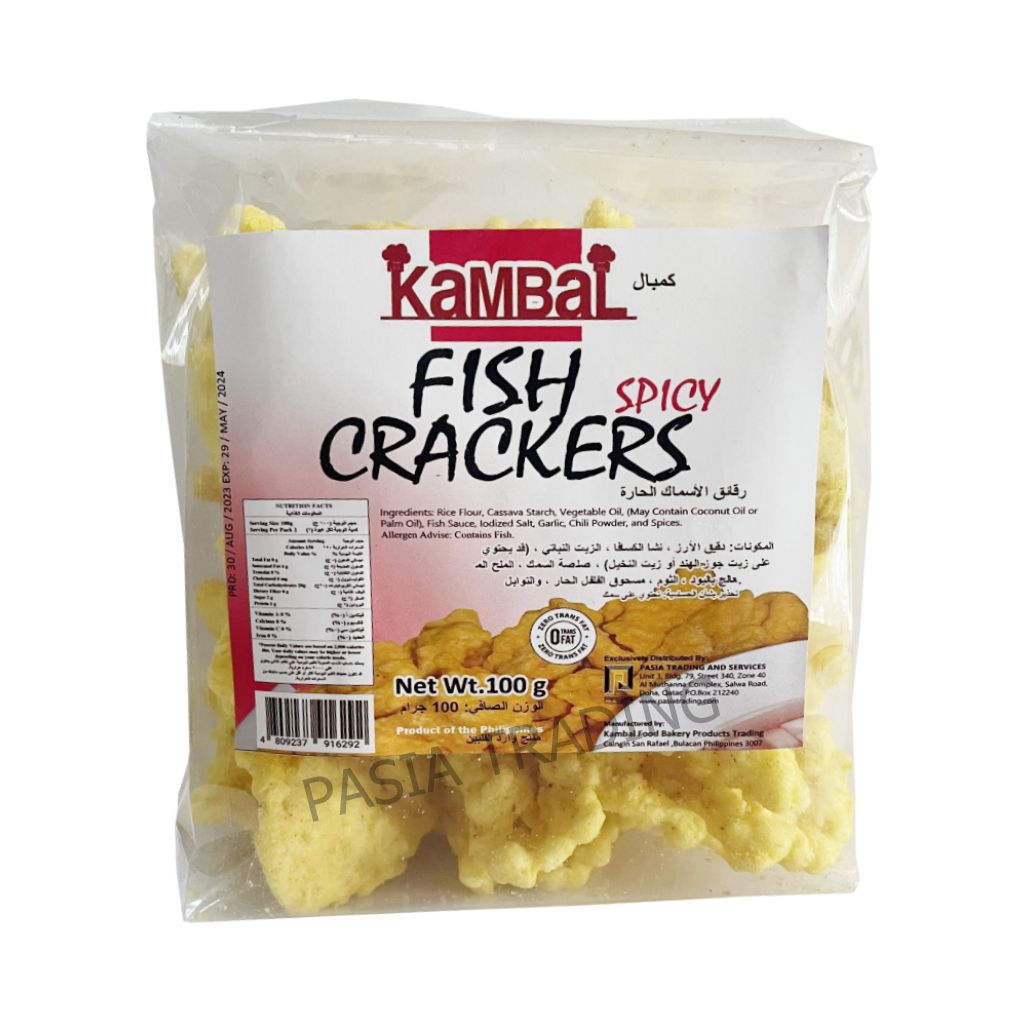 KAMBAL Fish Crackers Spicy 30*100g