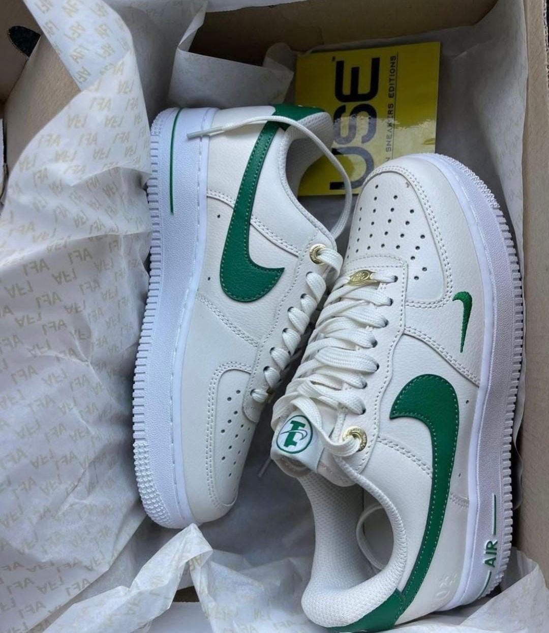 Nike Airforce1 Low Malachite-White