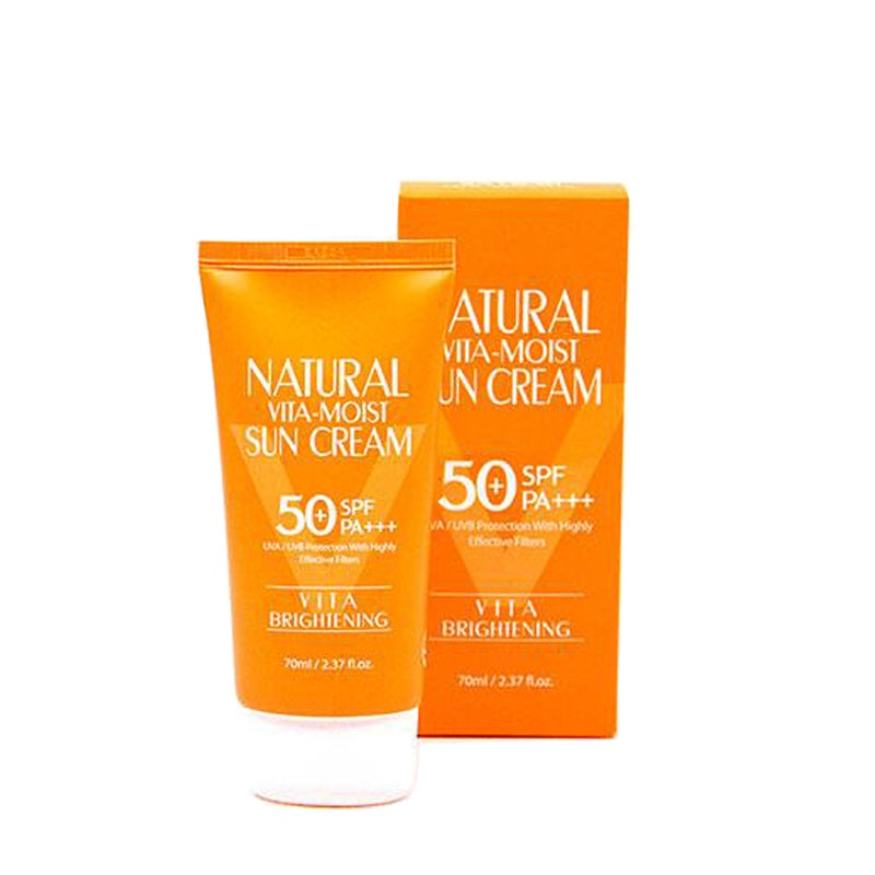 3W Clinic Natural Vita Moist Suncream SPF50+ PA+++