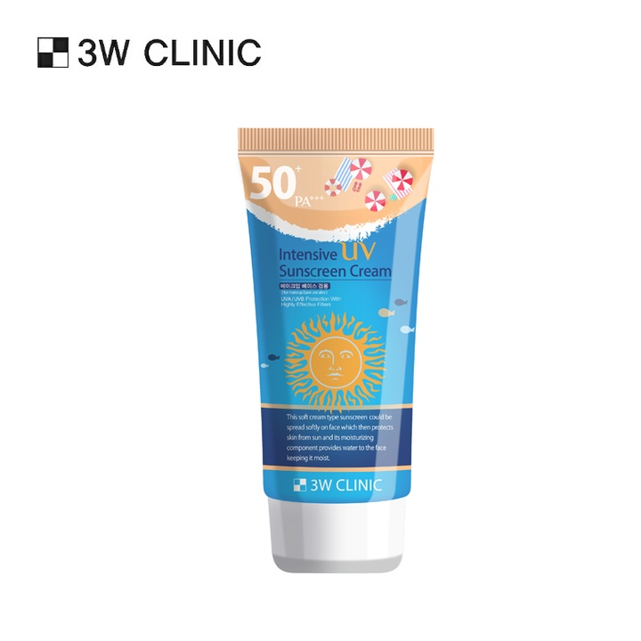 3W Clinic Intensive UV Suncream SPF50 PA +++ 70ml