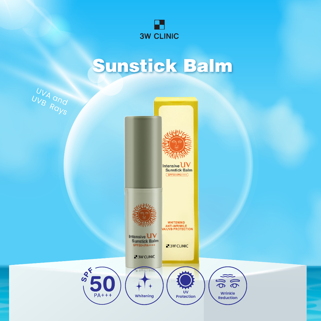 3W Clinic Intensive UV Sunstick Balm SPF50+ PA+++ 10g