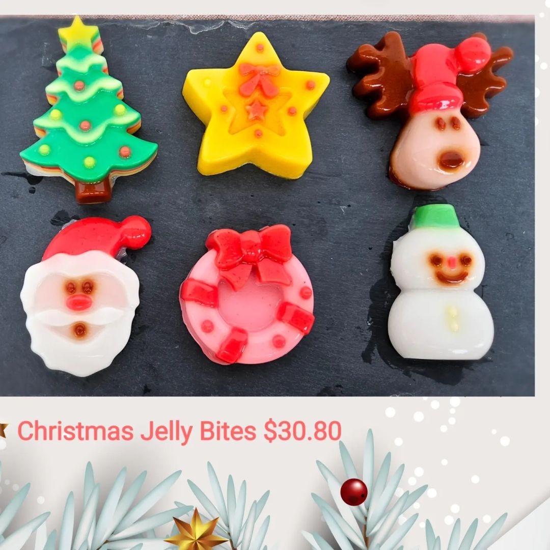 Christmas Jelly Bites