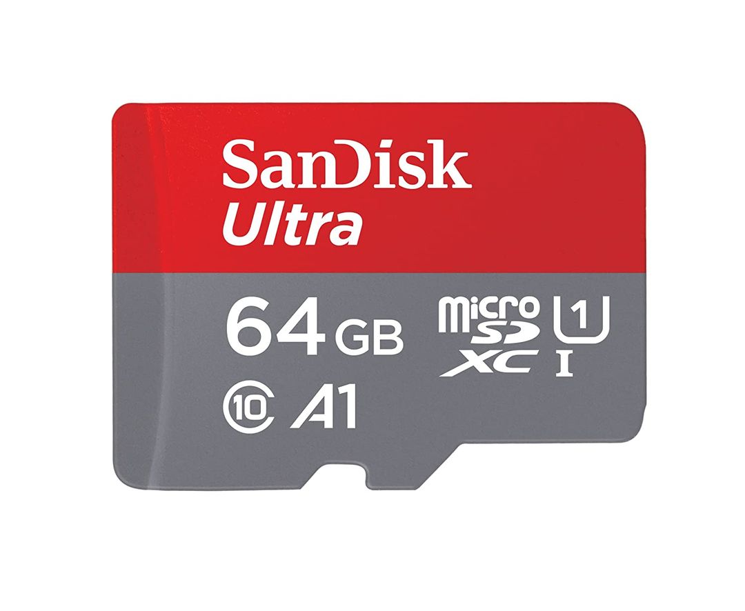 SanDisk Ultra (SDSQUAB-064G-GN6MN) microSDXC UHS-I Card, 64GB, 140MB/s R, for Smartphones