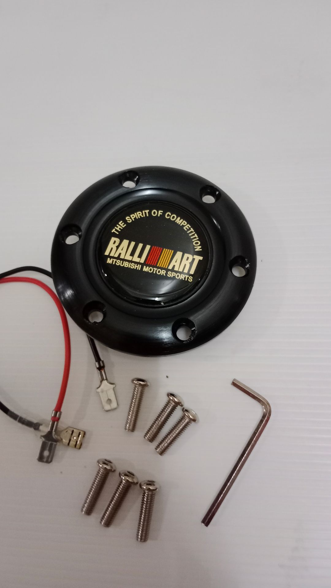 Horn button ralliart