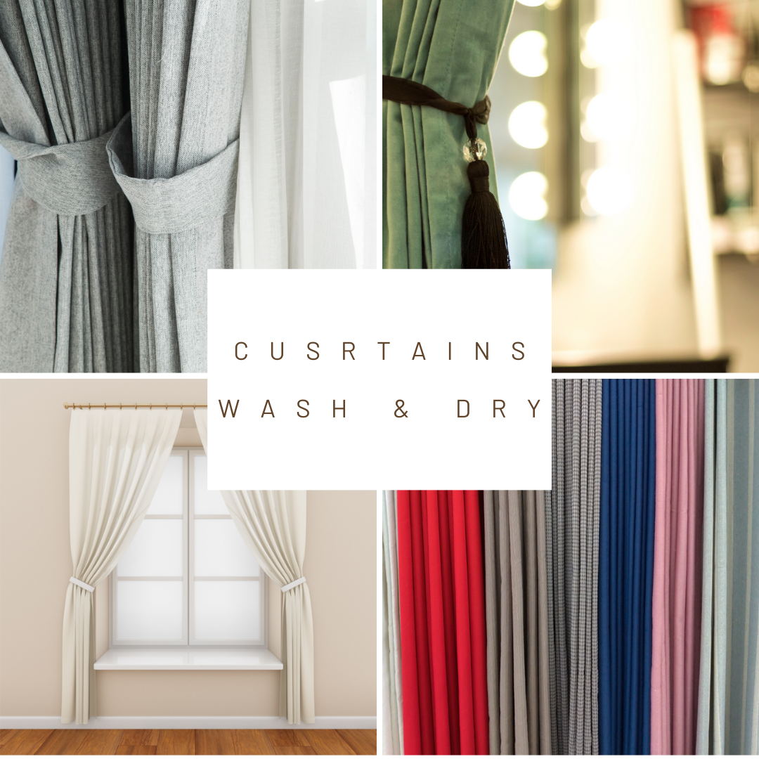 Curtains (Wash & Dry)