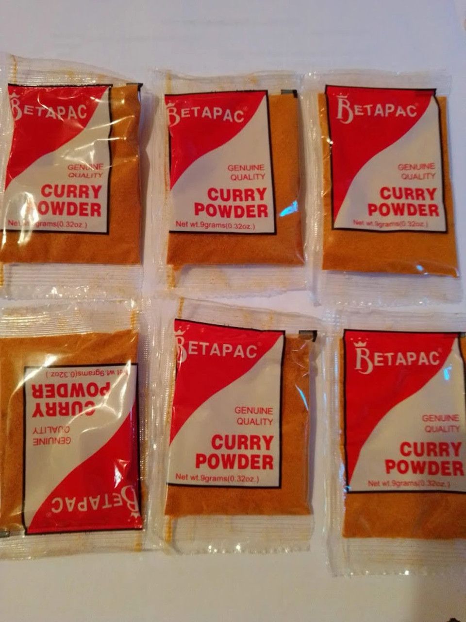 1- Full bag of 24 sachet curry