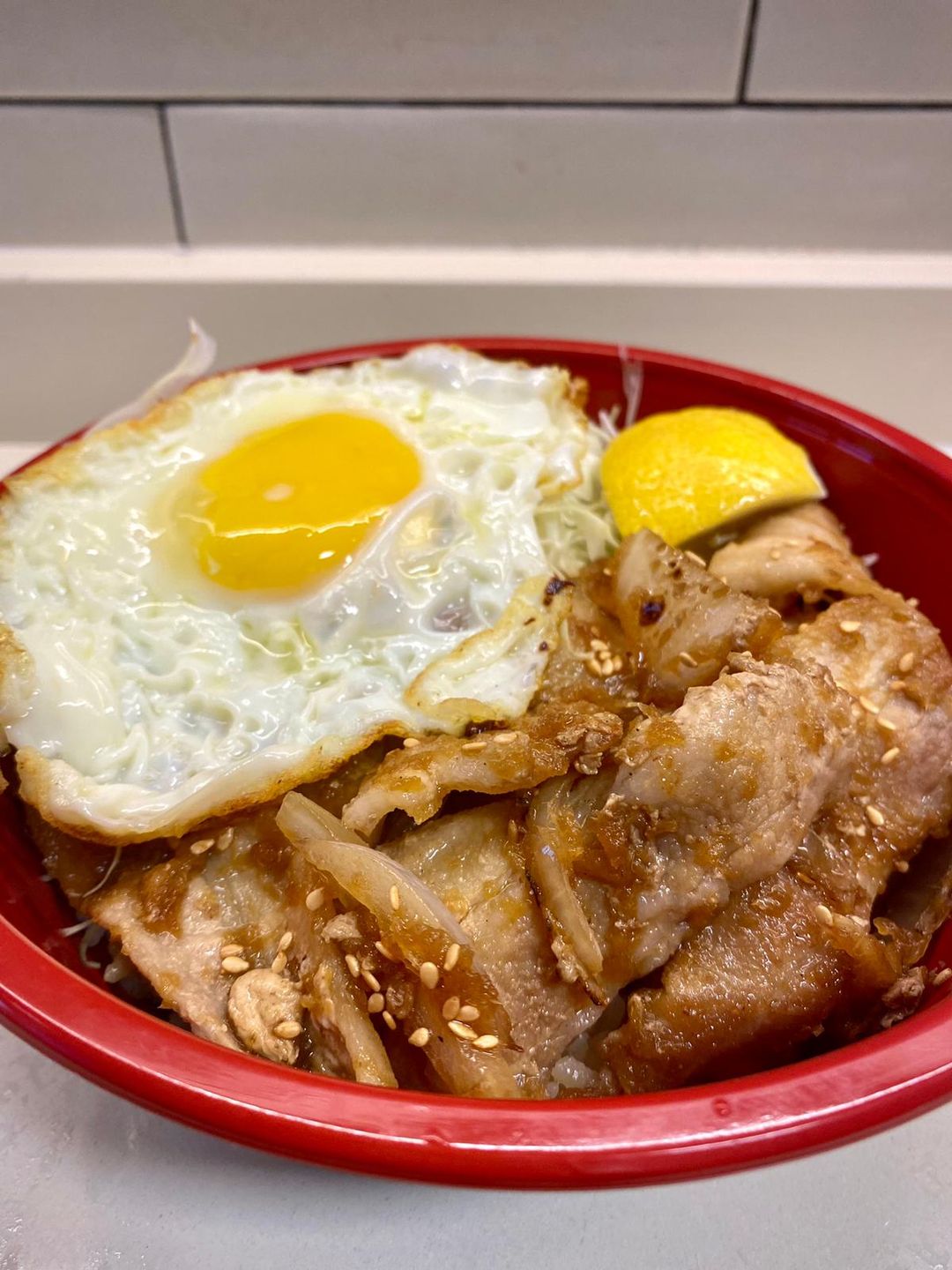 Buta Shoga Yaki Don