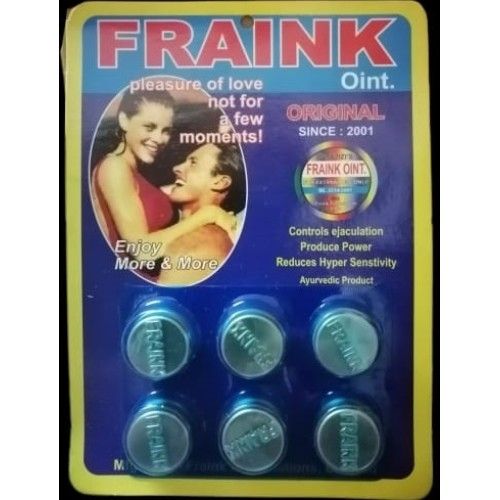 Fraink Delay Ointment 1.5ml Tub x 6