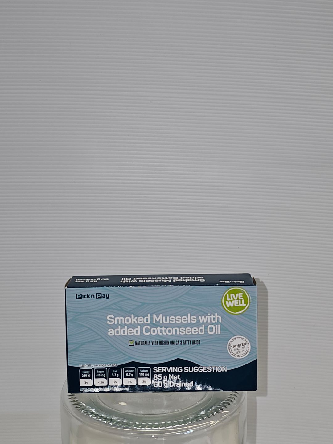 PnP Smoked Mussels in Oil 85g