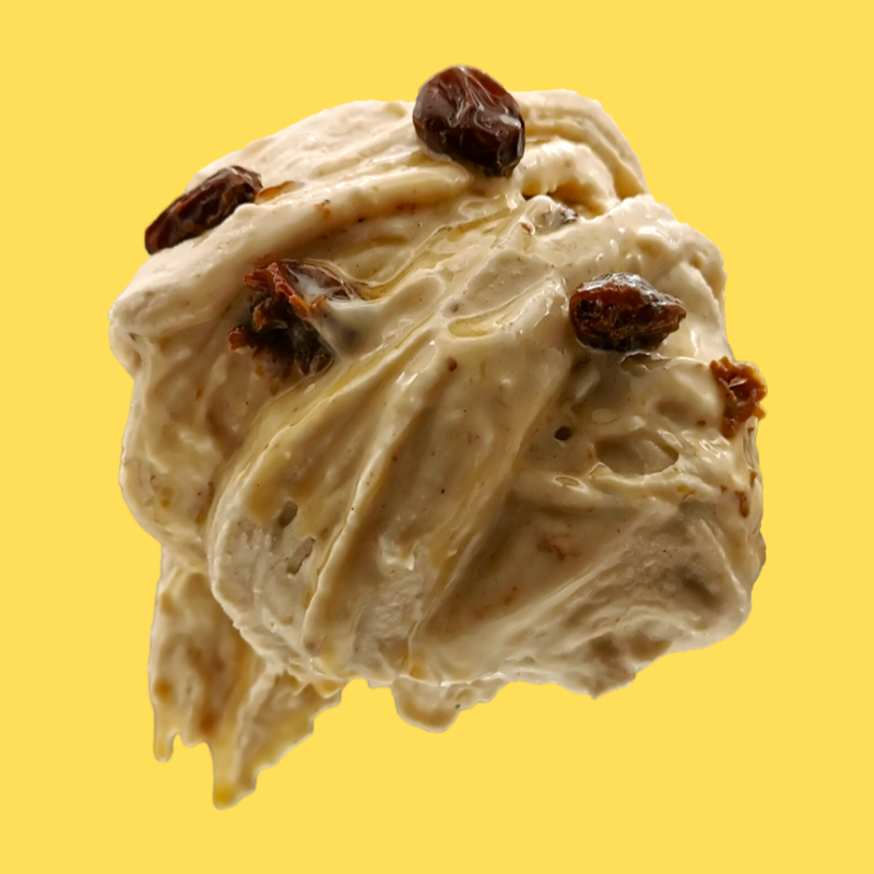 Rum and Raisin with Rum Soaked Raisins