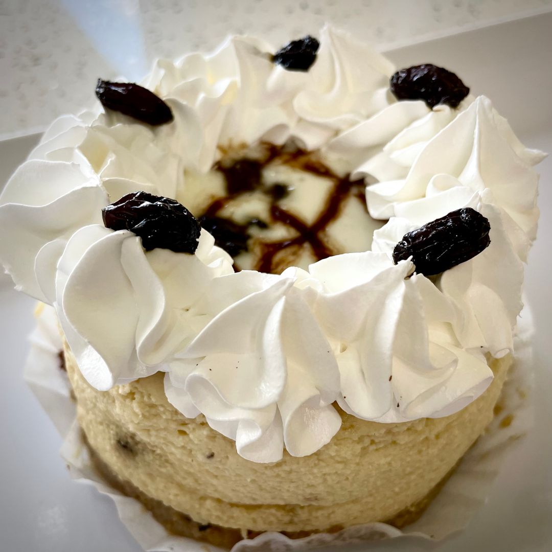 Rum & Raisin Cheesecake