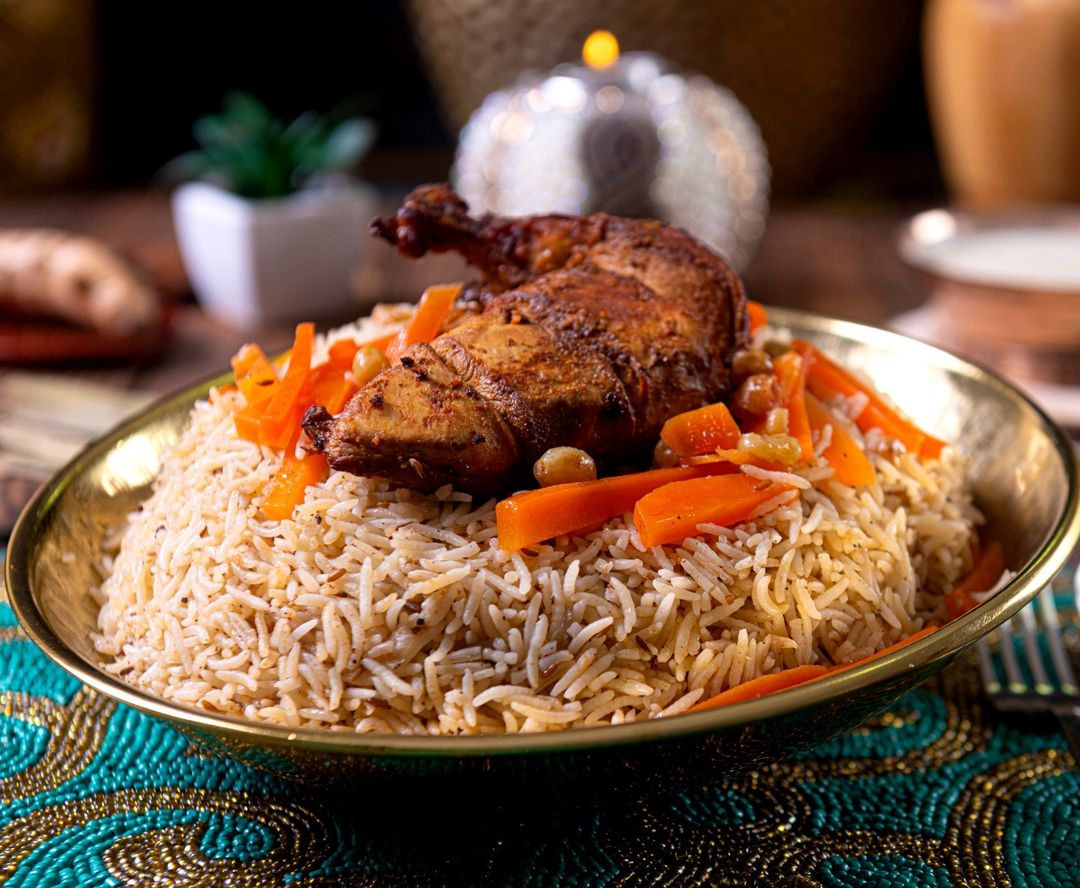 Afghani pulao chicken 