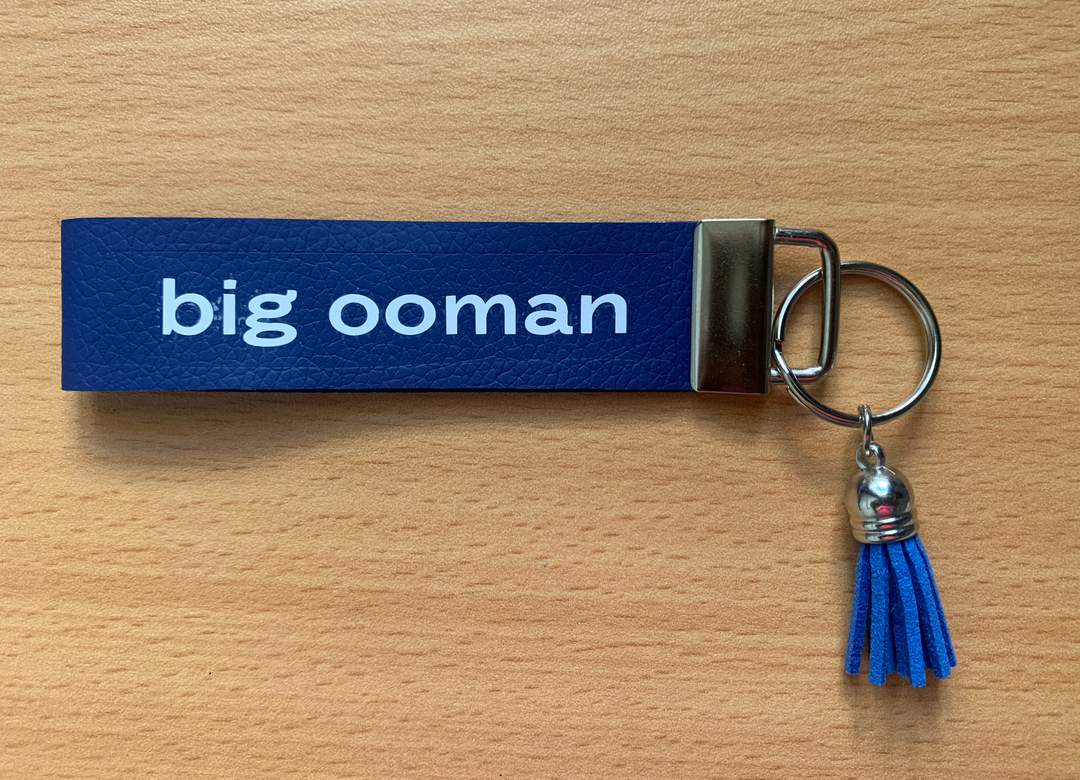 Big Ooman Keyring (Leatherette)