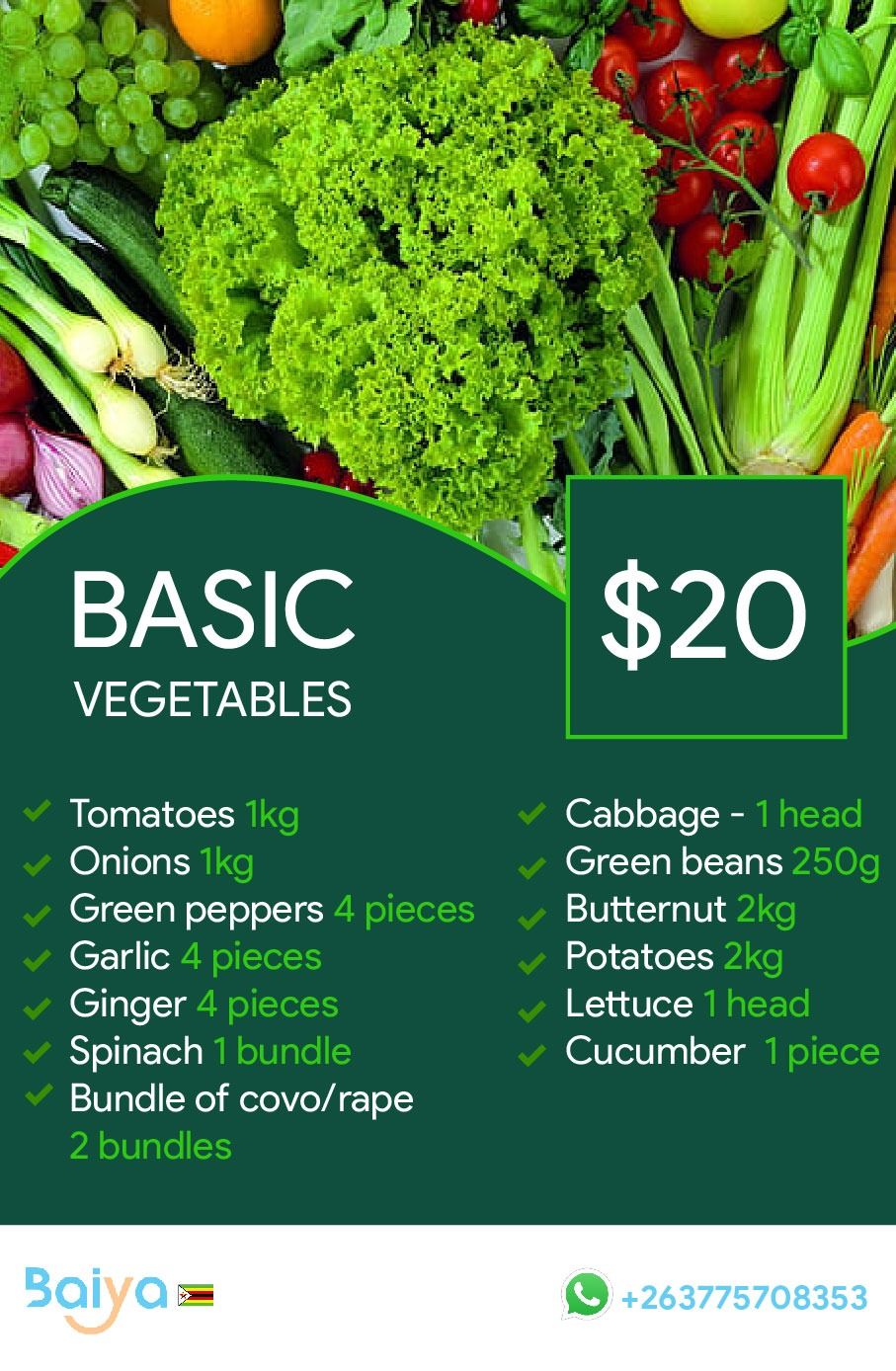 Basic Vegetable bundle 