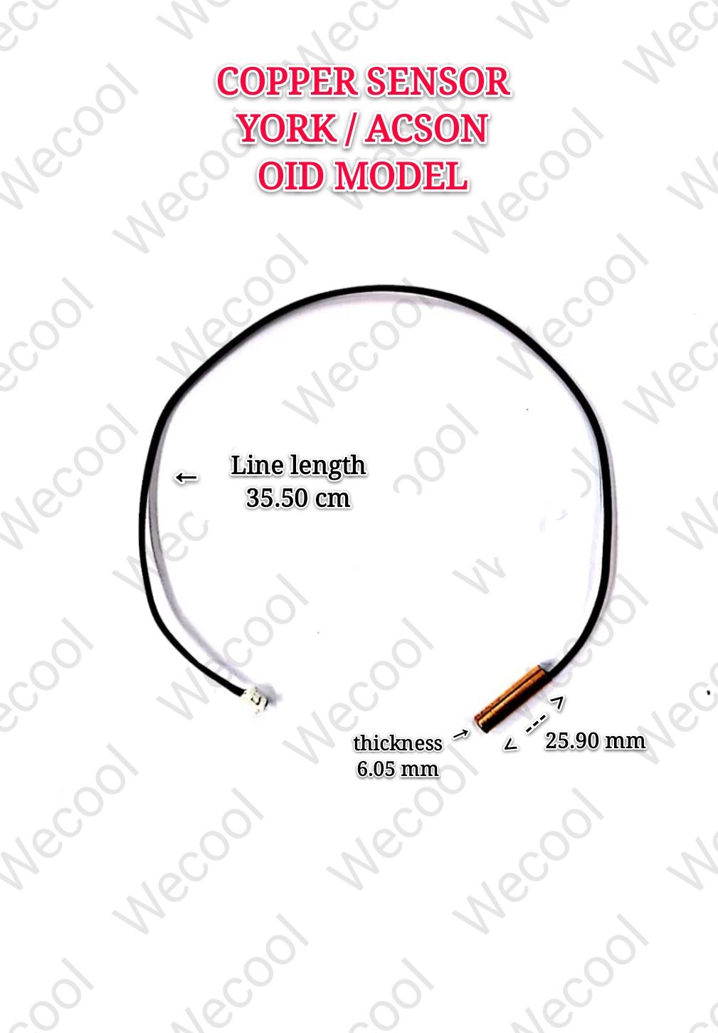 COPPER SENSOR YORK  "OLD"   MODEL