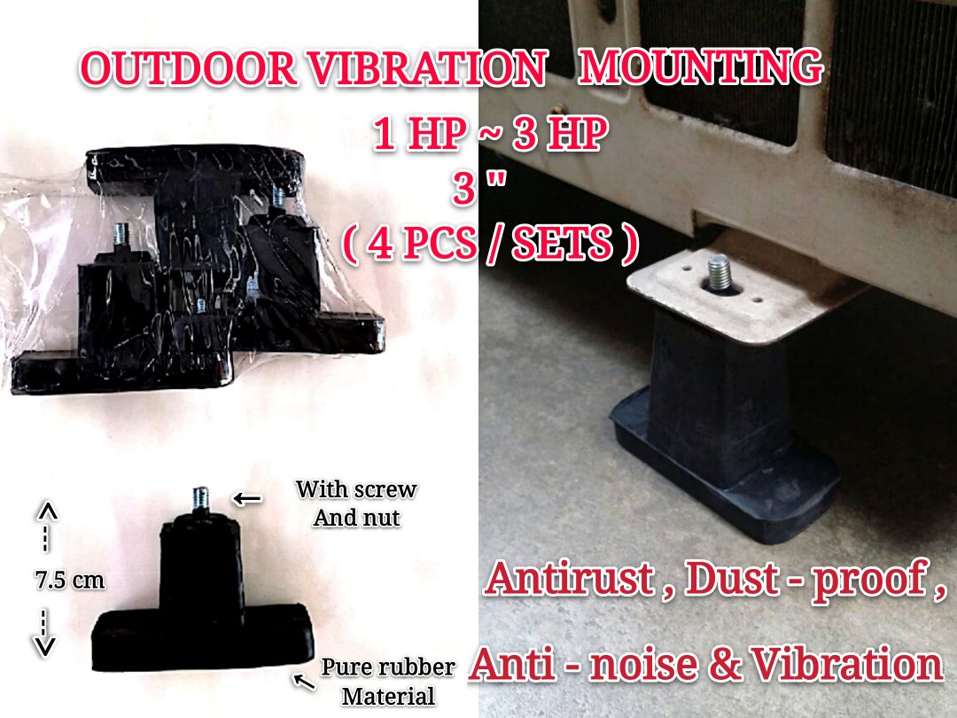 OUTDOOR VIBRATION MOUNTING 3"