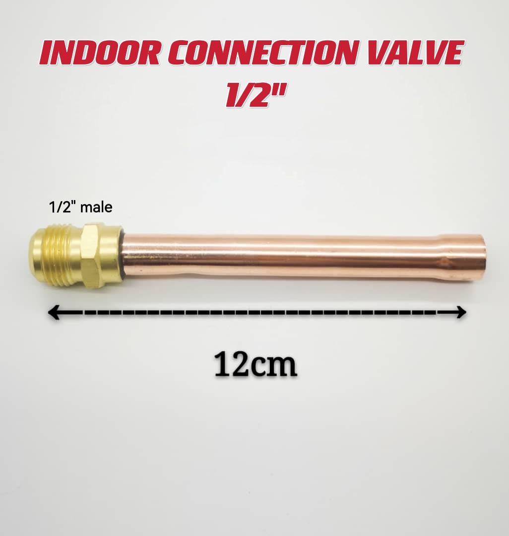 INDOOR TUBE CONNECTOR UNION-1/2