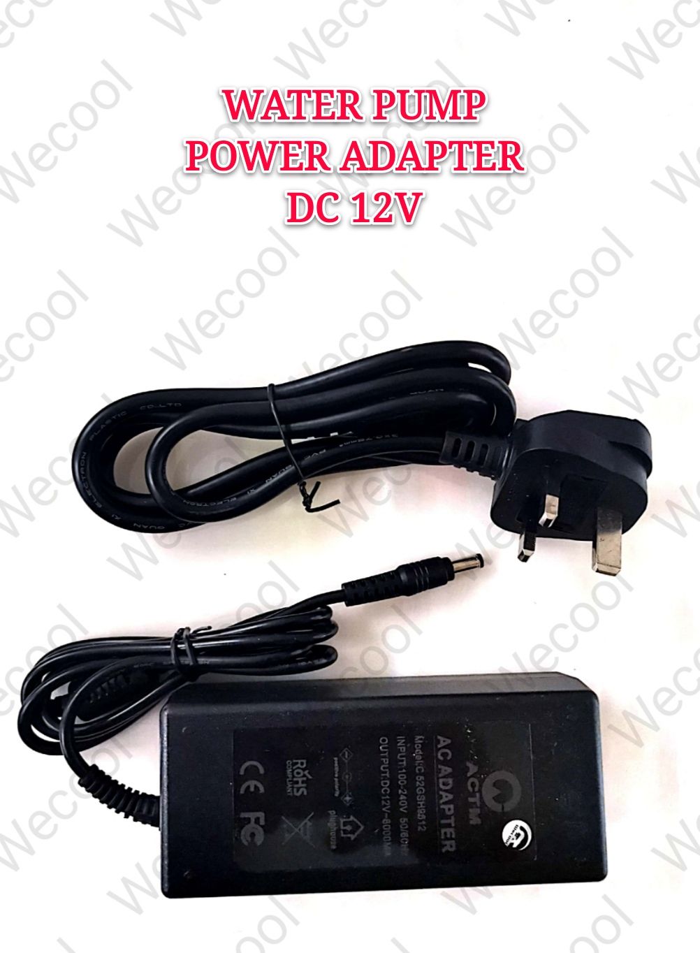 WATER PUMP POWER ADPT DC-12V
