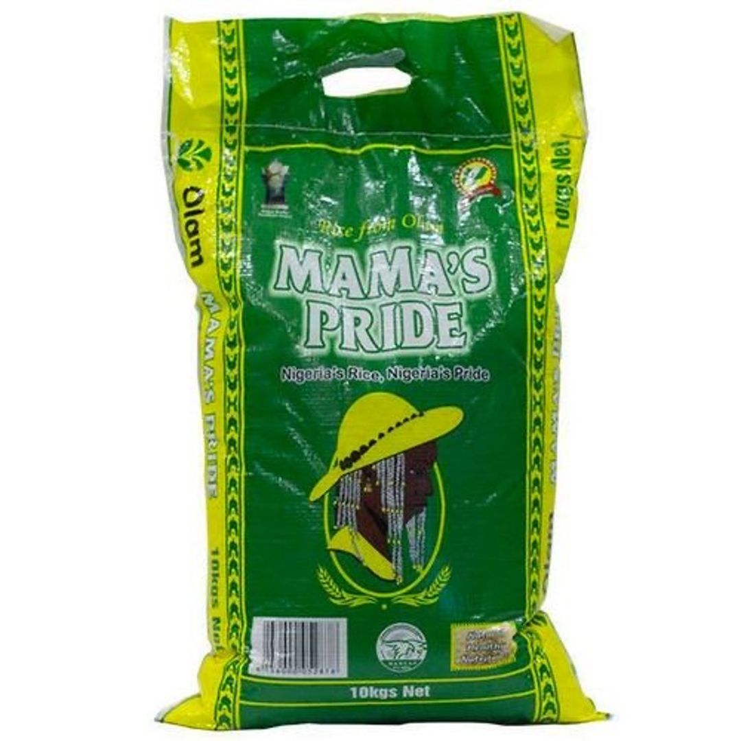 Mama'S Pride Nigerian Parboiled Rice 10kg