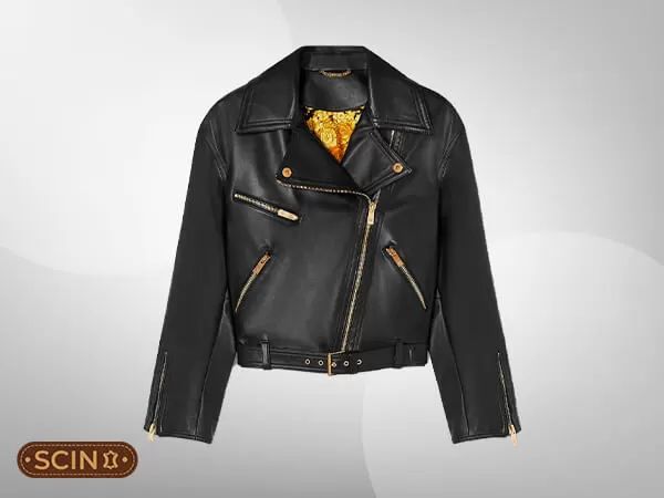 DADA' Dolce & Gabbana Leather Jacket with Appliqué 